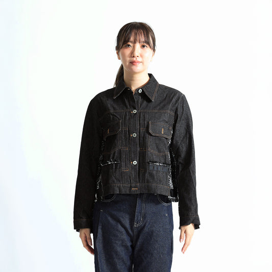 ハイブリッド ニット ボンバージャケット