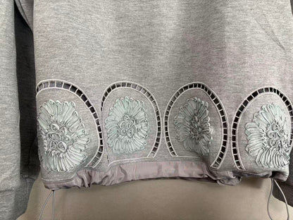 裾エンブロイダリー刺繍 ドローストリング デザイントレーナー