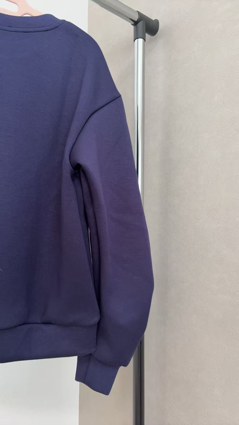 3Dモチーフ×袖ギャザー スウェットプルオーバー（全4色）