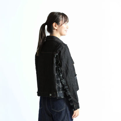 ハイブリッド ニット ボンバージャケット