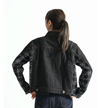 ハイブリッド ニット ボンバージャケット